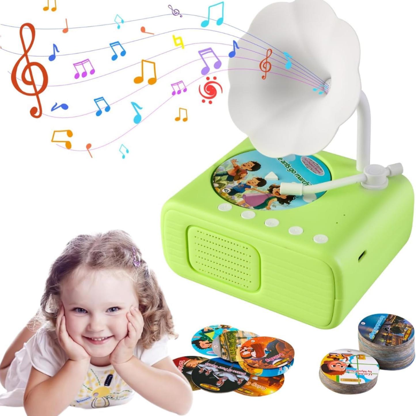 Funology Kids Gramophone Toy